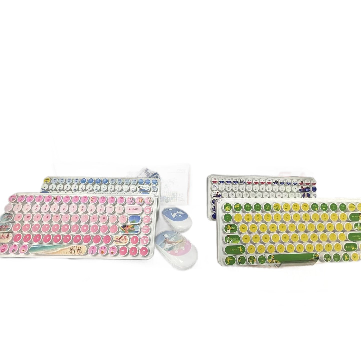 Design-Tastatur und Maus-Set Brehn