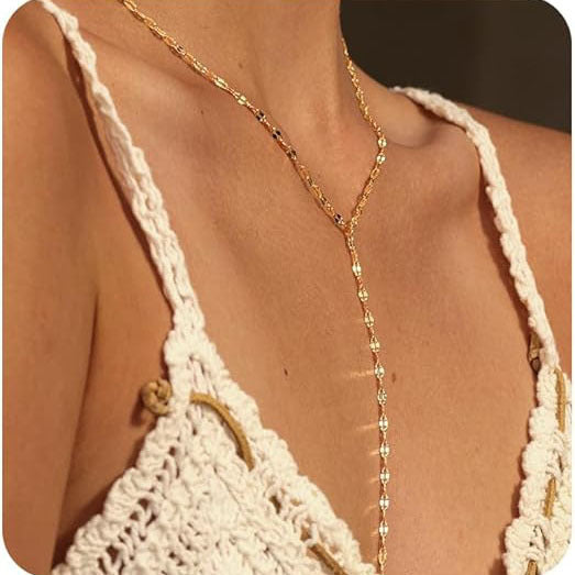 Y-Chain Lariat-Halskette Brehn