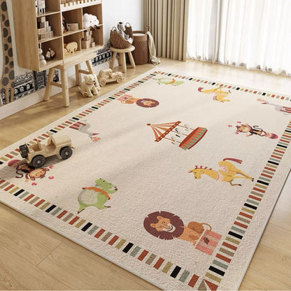 Kinderspielteppich mit Katzenmotiv Brehn