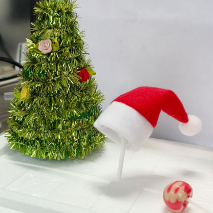 Plüsch Weihnachtsmütze mit Ohrenschutz