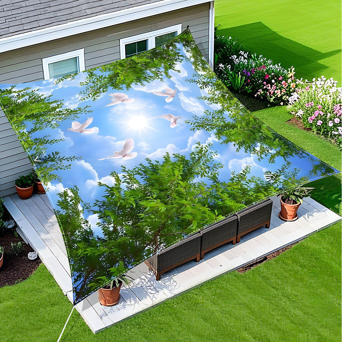 Outdoor Pavillon Schatten Brehn