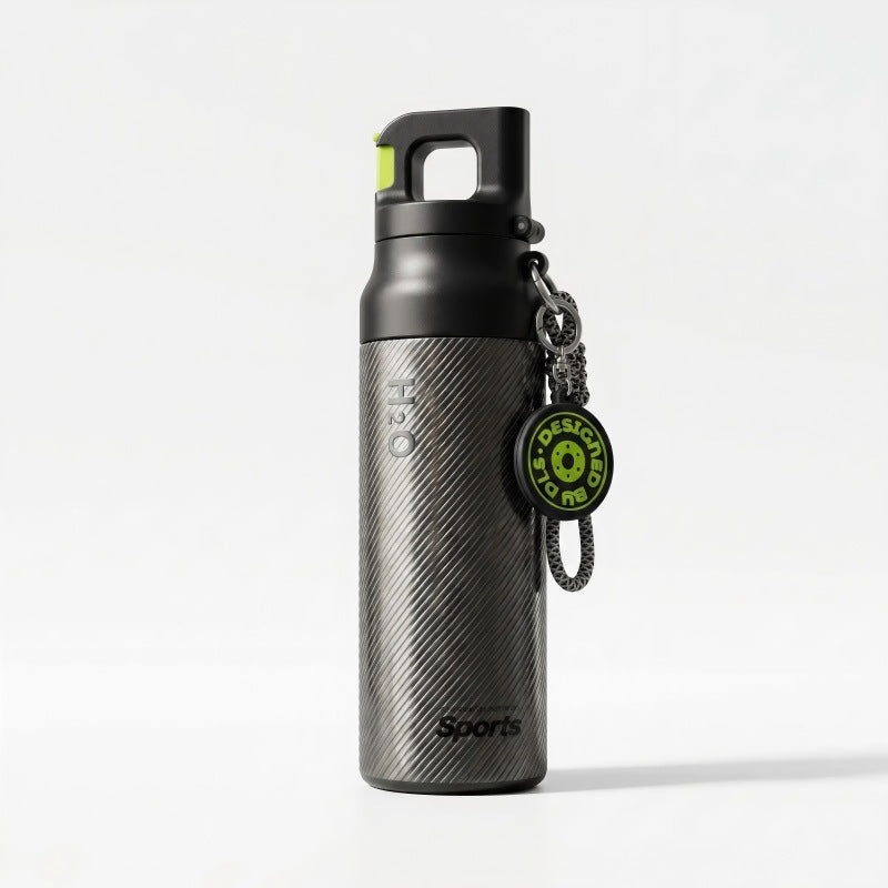 Damen Sportliche Wasserflasche mit innovativem Verschluss Brehn