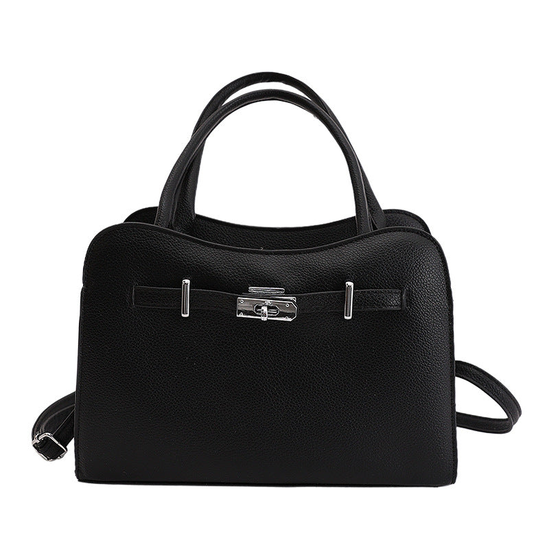 Elegante handgefertigte strukturierte Handtasche