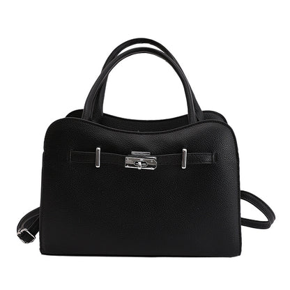 Elegante handgefertigte strukturierte Handtasche