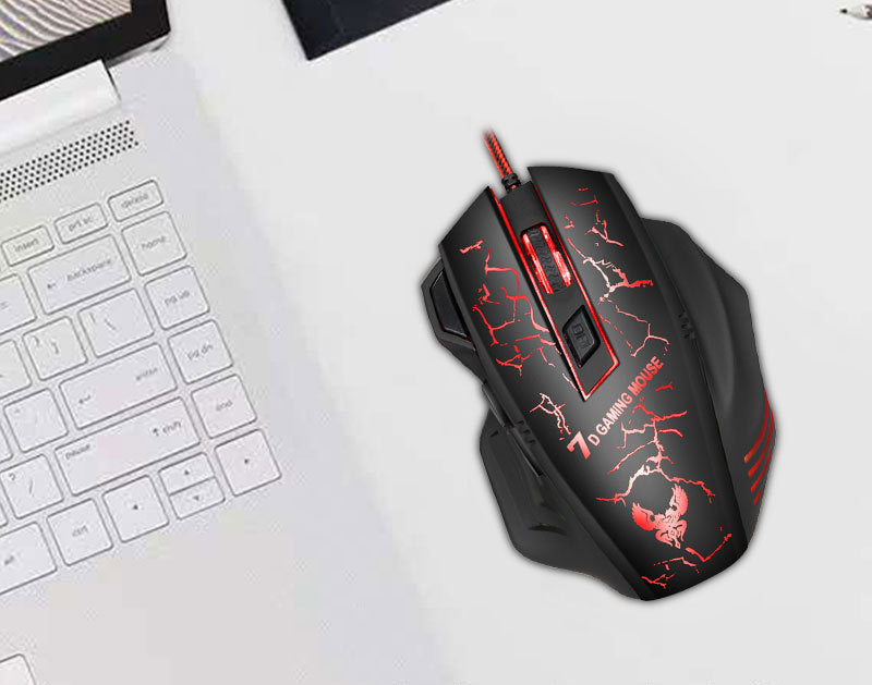 Hochpräzise Gaming-Maus mit einstellbarem DPI Brehn