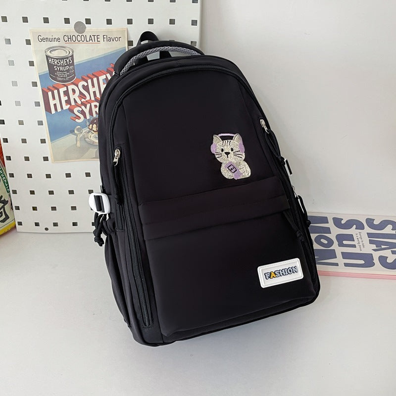 Niedlicher bestickter schulfreien Tiermotiv-Rucksack