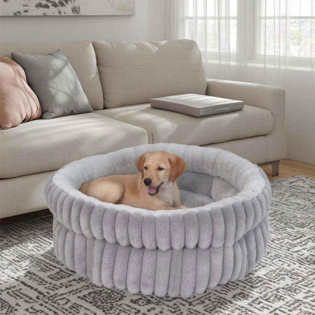 Plüsch-Hundebett