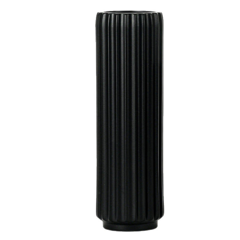 Elegante Fluted Dekorative Bodenvase Brehn