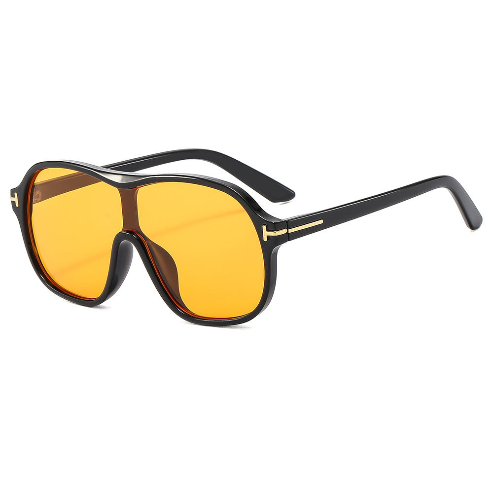 Oversized Urban Shield Sonnenbrille Brehn
