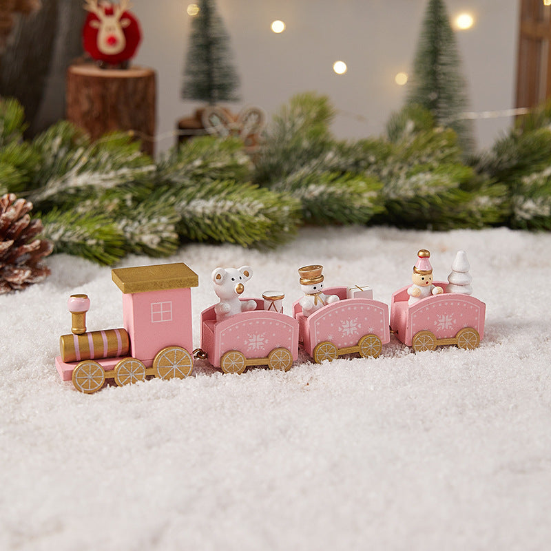 Dekoratives Weihnachtszug-Set Brehn