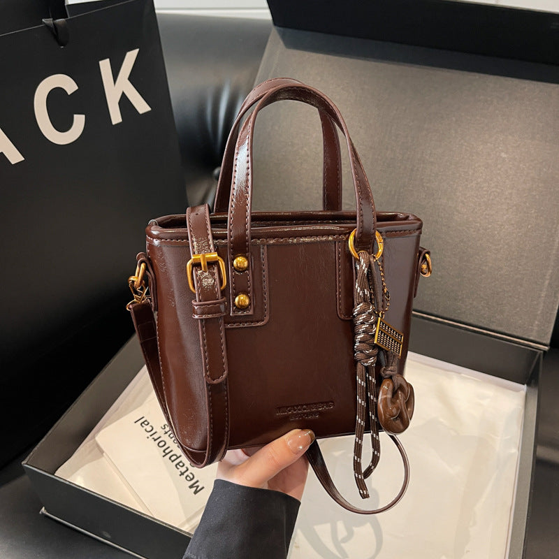 Elegante Strukturierte Mini-Handtasche Brehn