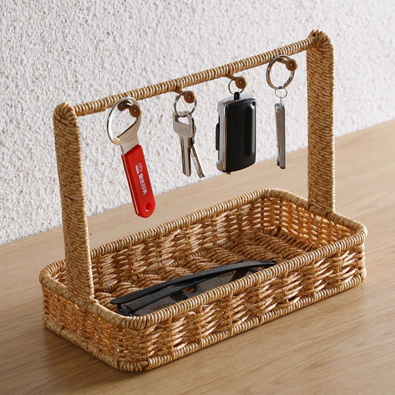 Unisex Vielseitiger Aufbewahrungskorb mit Haken Brehn