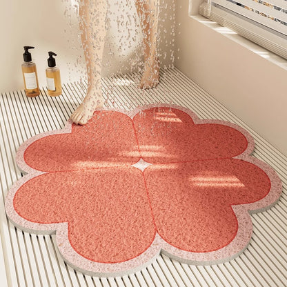 Florales Design Badematten Brehn