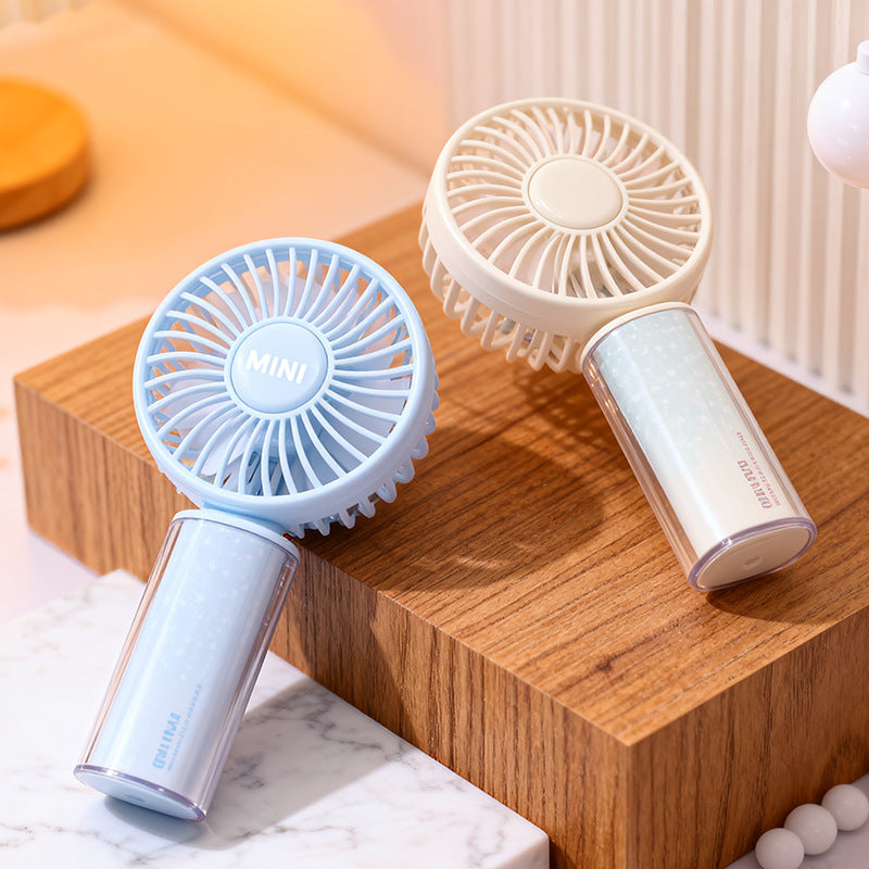 Damen Tragbarer Mini-Ventilator mit USB-Ladefunktion und flexibler Neigung Brehn