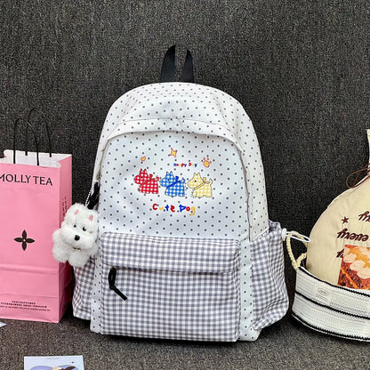 Adorable illustrierte hundethemen Rucksack