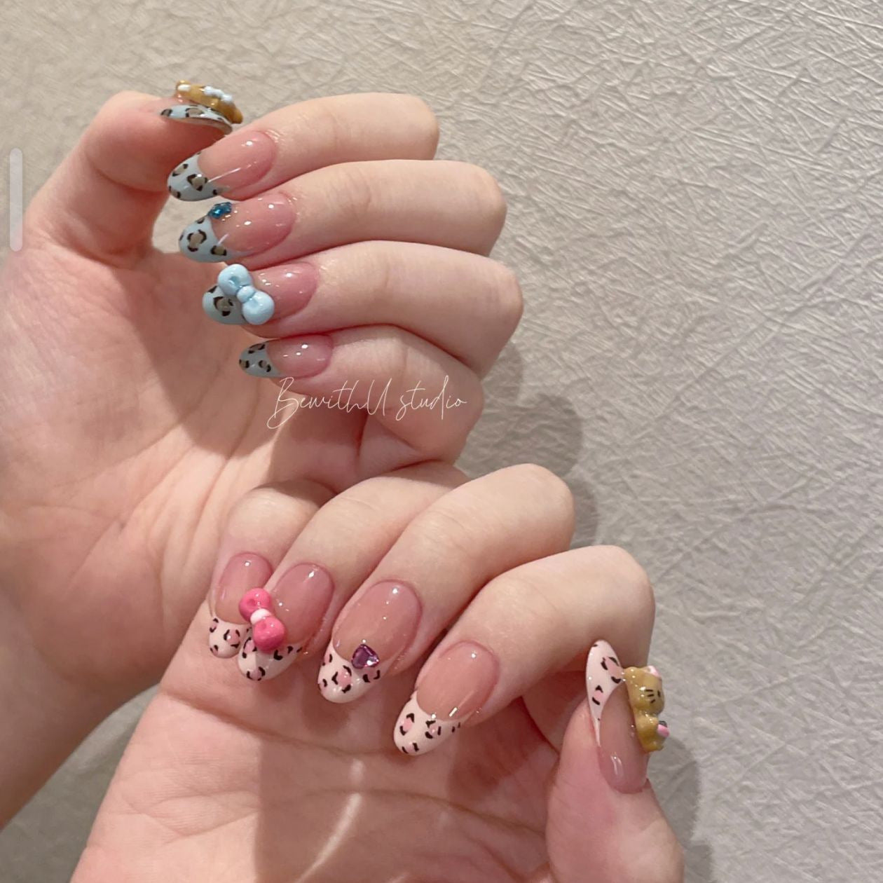 Modischer Press-On Nagelset Brehn