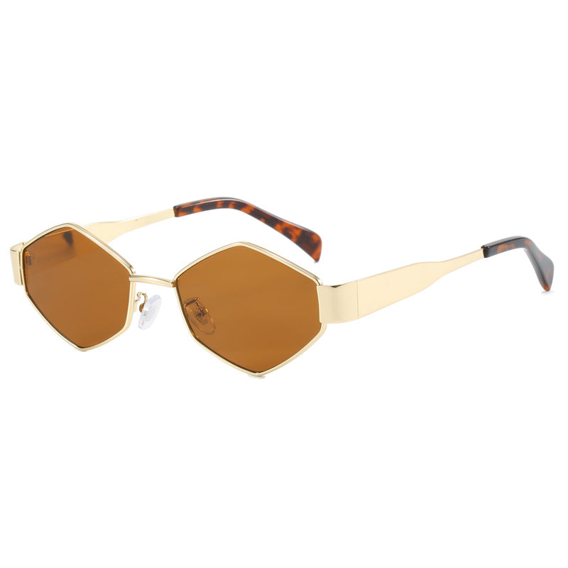 Modische Hexagon-Sonnenbrille Brehn