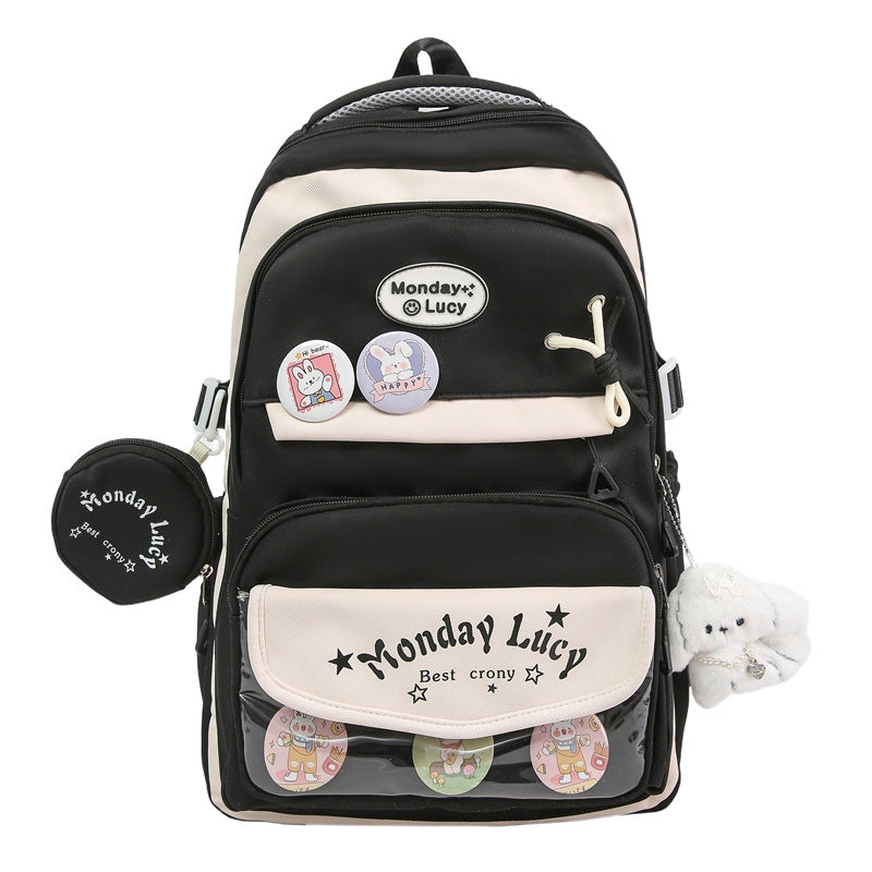 Kinder spielerisches Charakterdesign Schulrucksack Brehn