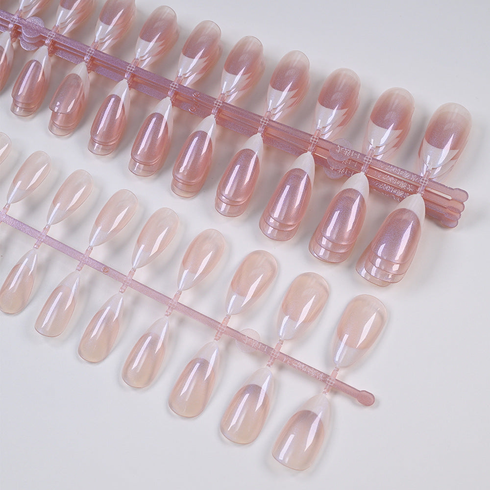 French Tip Nagelkunst Set Brehn