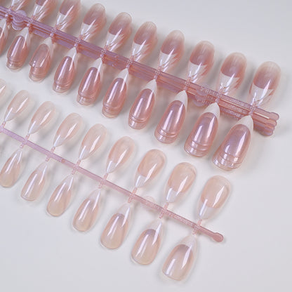 French Tip Nagelkunst Set Brehn