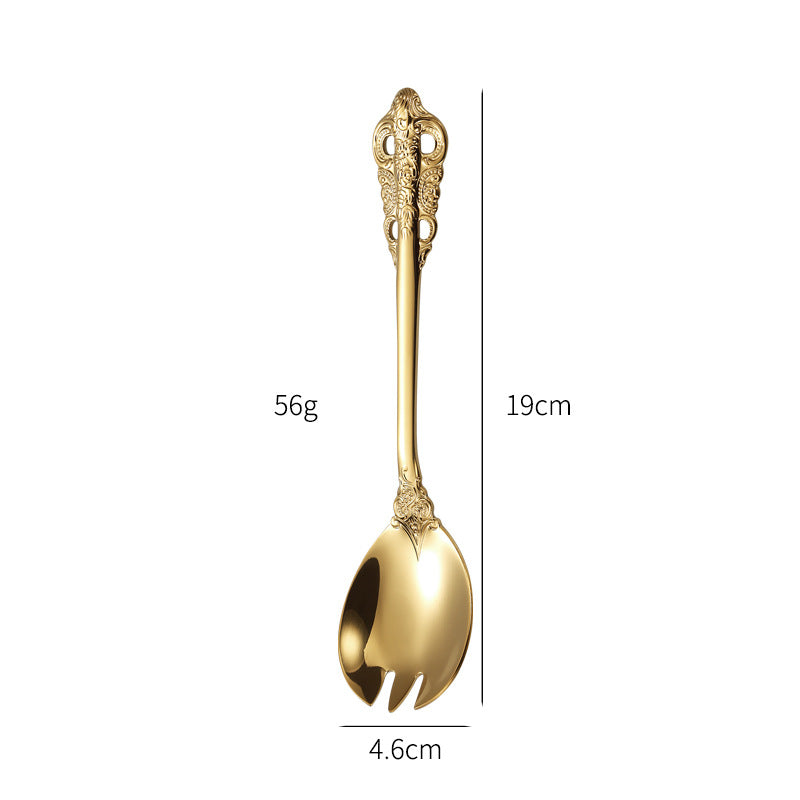 Elegante Fischgabel mit Kunstvollem Griffdesign Brehn