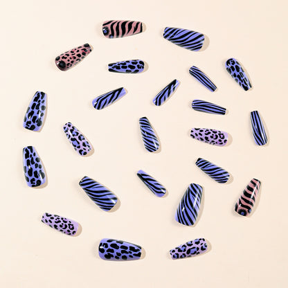 Trendy Tierdruck Nail Art Set Brehn