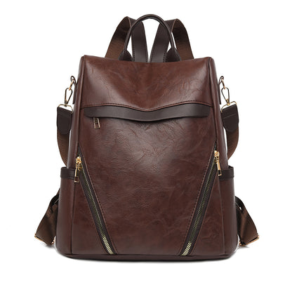 Multifunktionaler Leder Rucksack Brehn