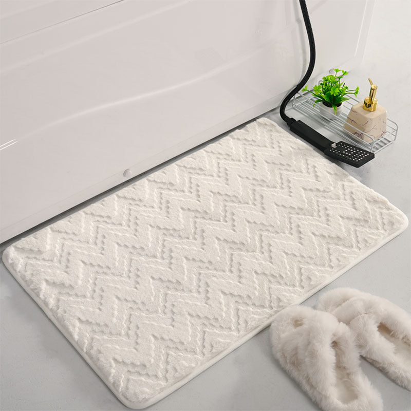 Chevron-Muster Memory Foam Badewannenmatte Brehn