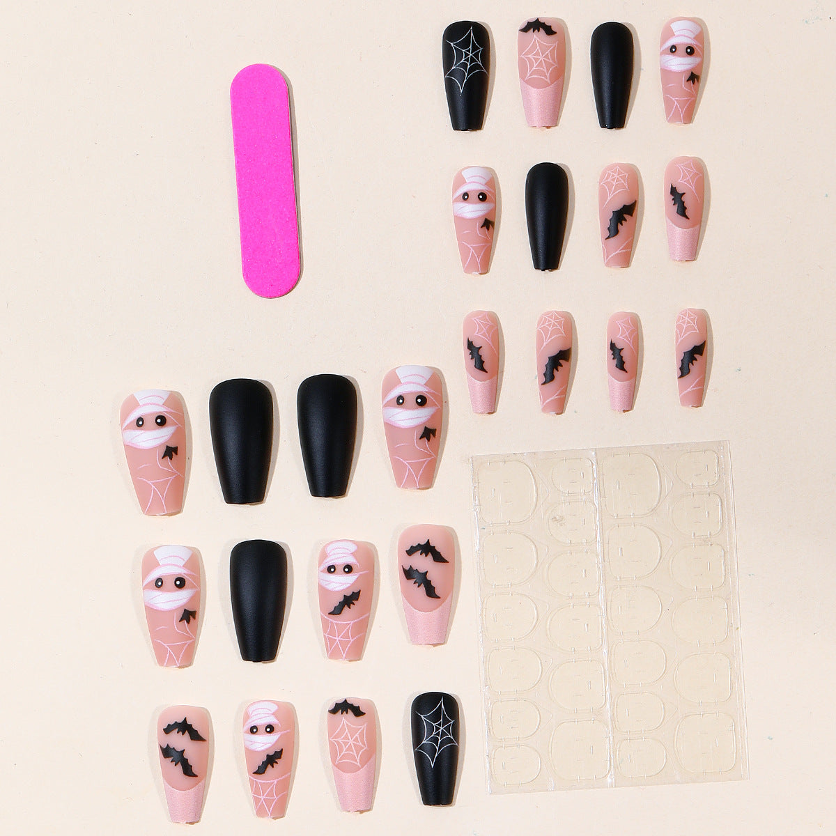 Themen 3D Halloween Nagelkunst Erweiterungen Brehn