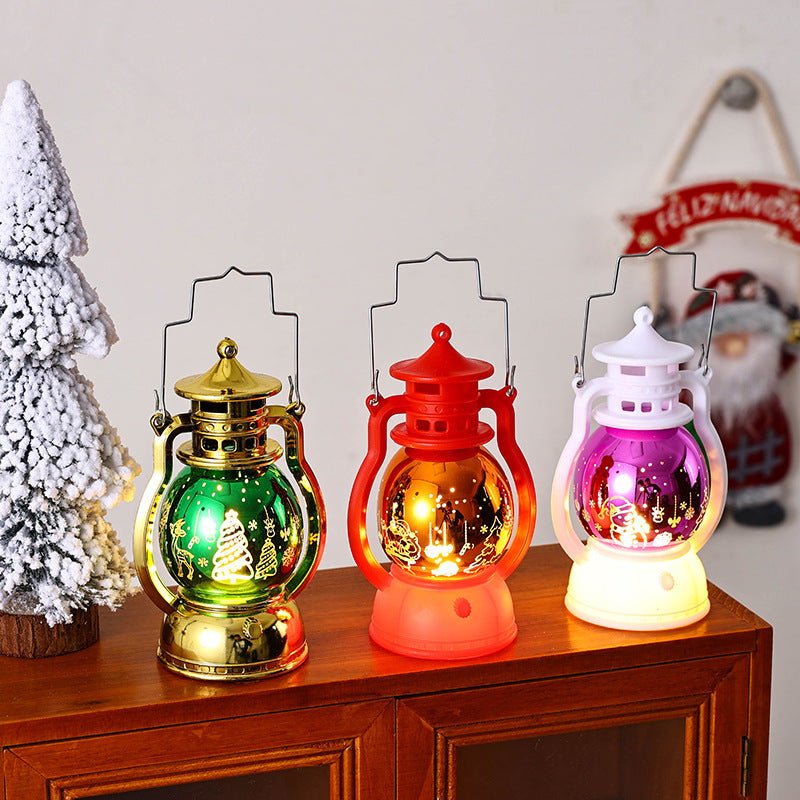 Nostalgische LED Weihnachtslaterne Brehn