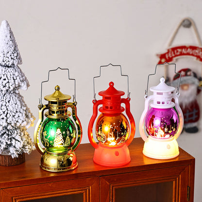 Nostalgische LED Weihnachtslaterne Brehn