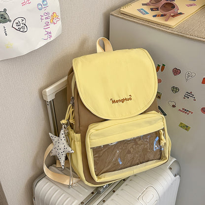 Stylische transparente Utility-Rucksack Brehn