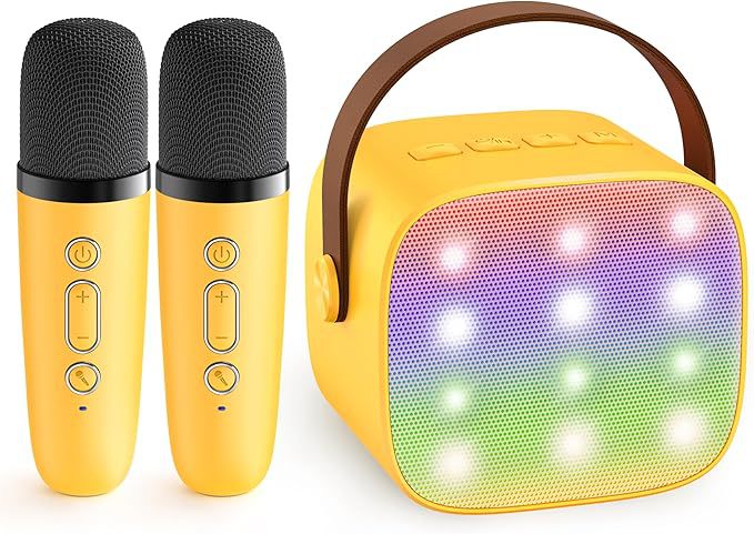 Bluetooth Karaoke Mikrofon und Lautsprecher Set Brehn