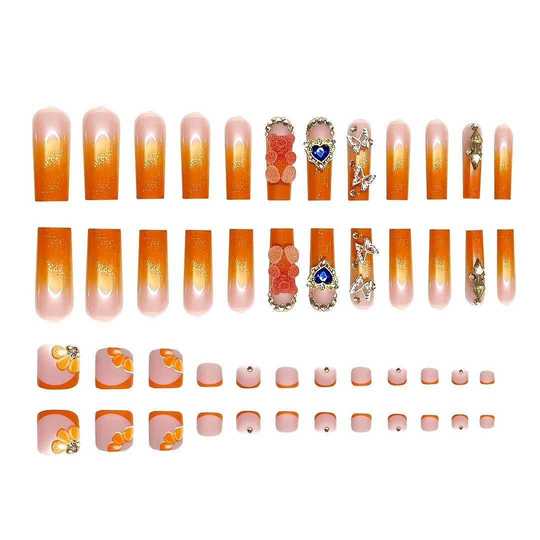 Kreatives Blumen-Nagelkunst-Set Brehn