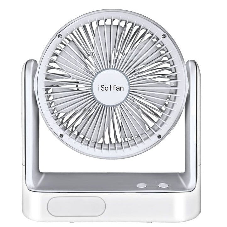Damen tragbarer Solarventilator mit wiederaufladbarem Akku Brehn