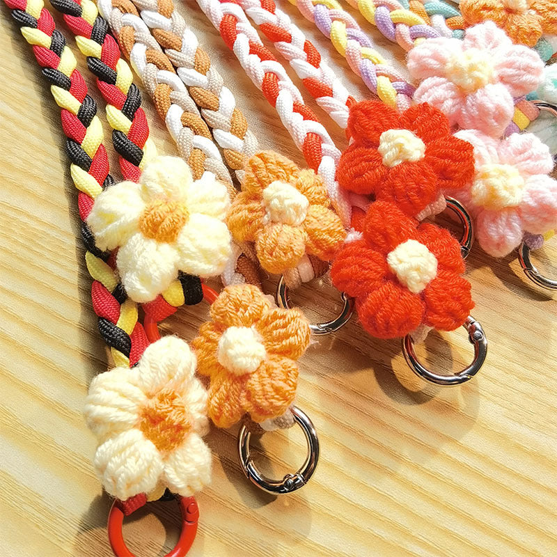 Gewebtes florales Muster Utility Lanyard Brehn
