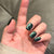 Glänzende Ombre Nagelkunst Brehn