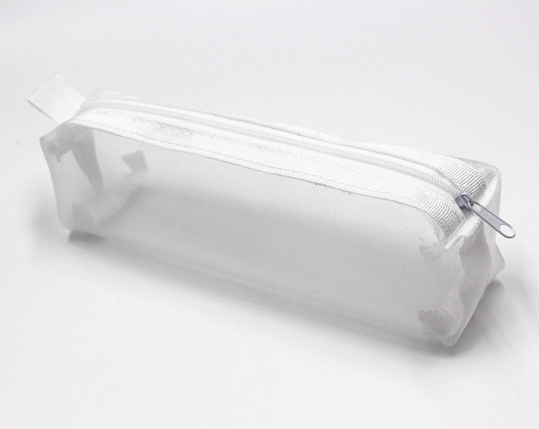 Transparente Reißverschluss-Stiftetasche Brehn