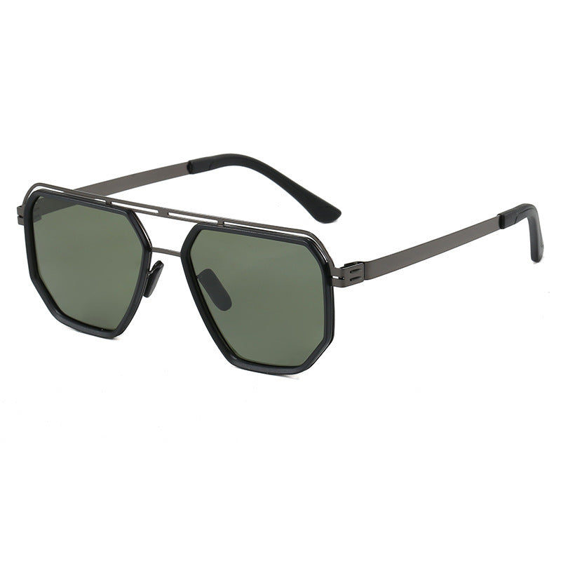Damen modische octagonale Sonnenbrille mit stilvollem Rahmen Brehn