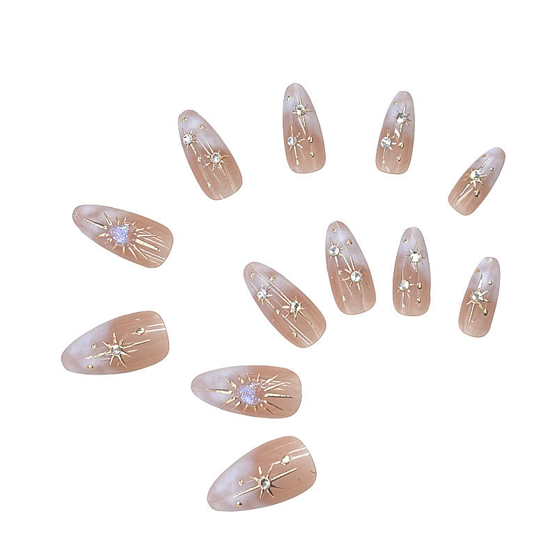 Dekoratives Press-On Nagelkunst Set Brehn