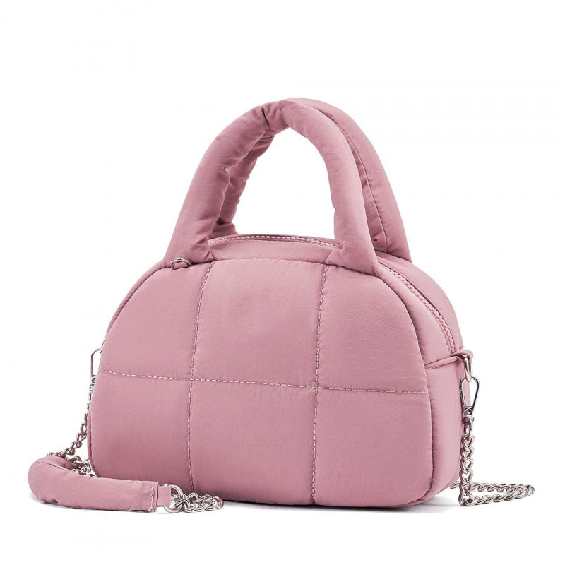 Modische Quilted Handtasche mit Abnehmbarem Schultergurt Brehn