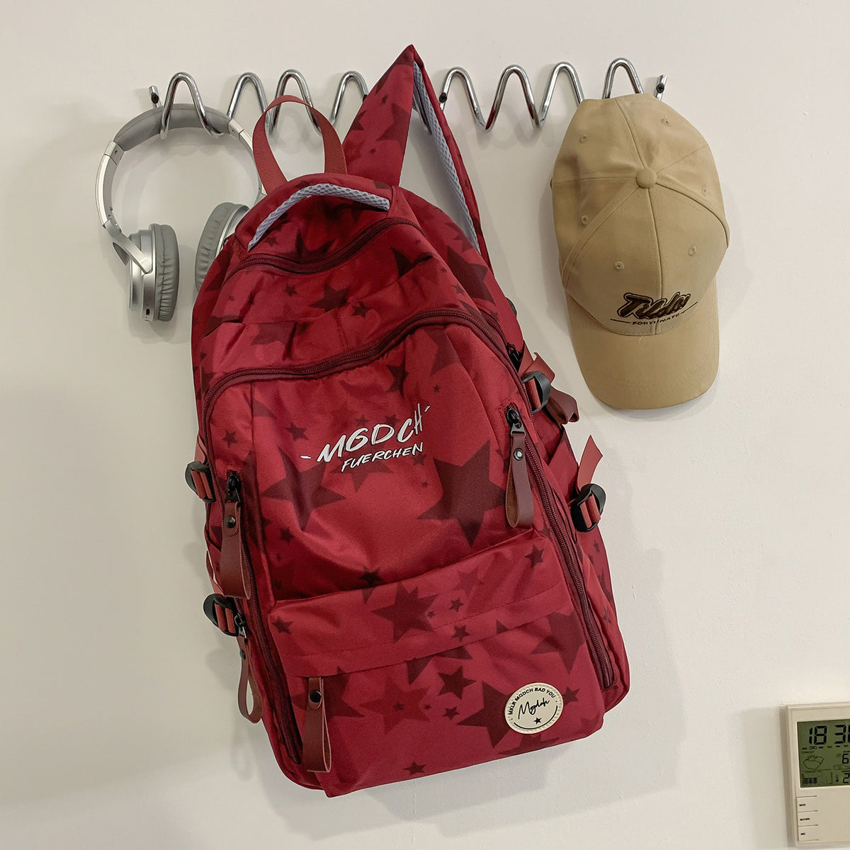Stylische Rucksack mit Sternenmuster Brehn 1791205930