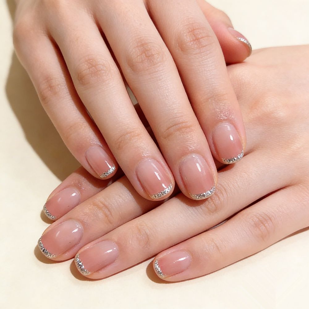 Elegante Ombre Press-On Nägel