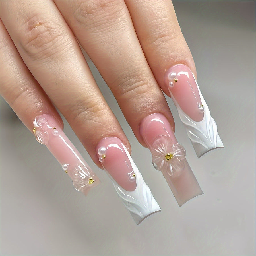 Dekorativer Press-On Nagelset Brehn