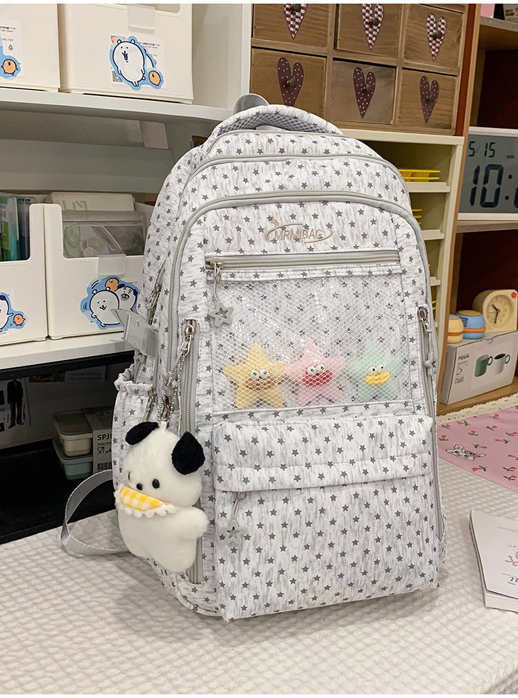 Stern-Druck Multi-Funktionale Schule-Rucksack