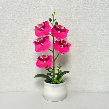 Künstliches Orchideenpflanzen-Arrangement 1790480695 für Wohnkultur und Präsentation