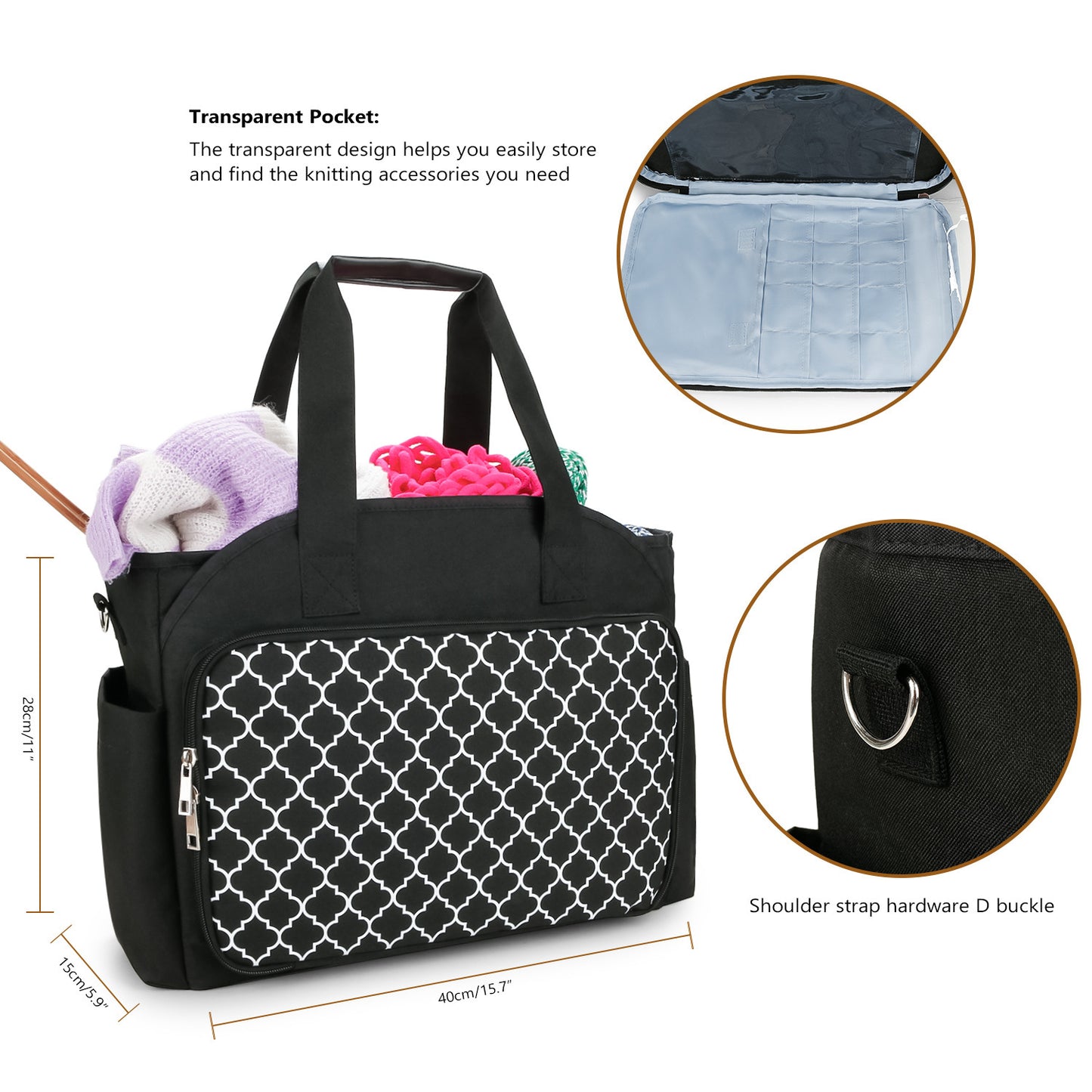 Elegante Multifunktions-Arbeits- und Reisetasche Brehn