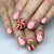 Thematisches Dekoratives Nagelkunstdesign Brehn