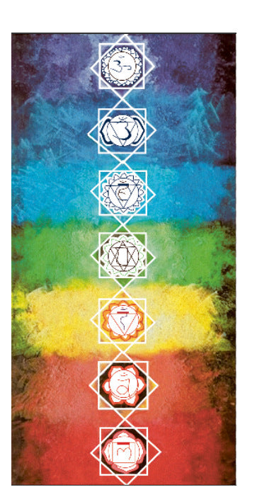 Chakra Symbol Wandteppich