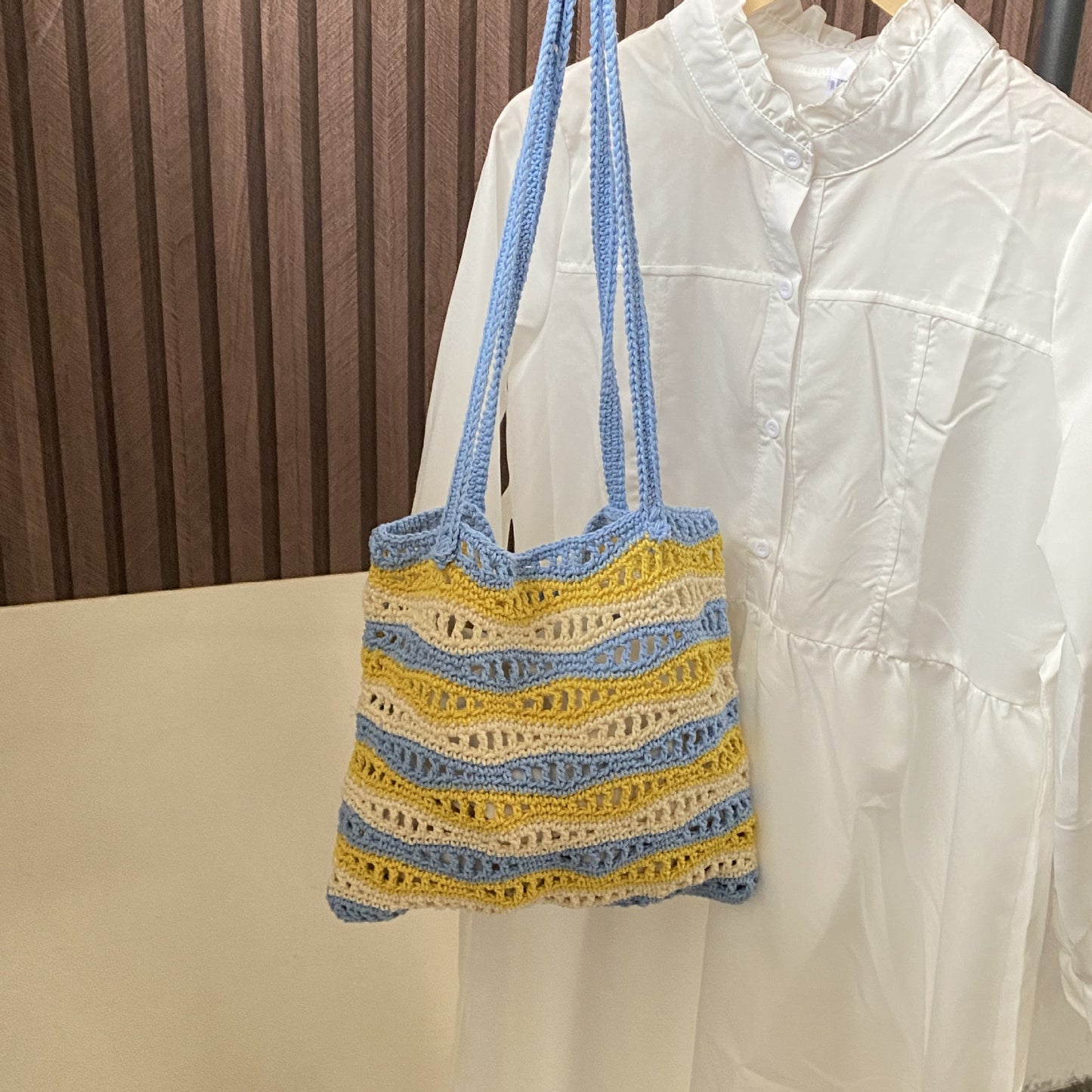 Handgefertigte Baumwolltasche Brehn